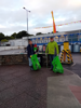 Litter Picking at the Pier